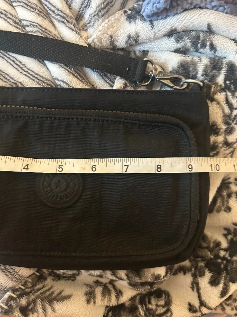Kipling Myrte Convertible Crossbody Black Bag